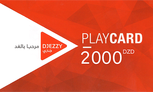 carte de recharge djezzy 2000 da d’Optimum Télécom Algérie 